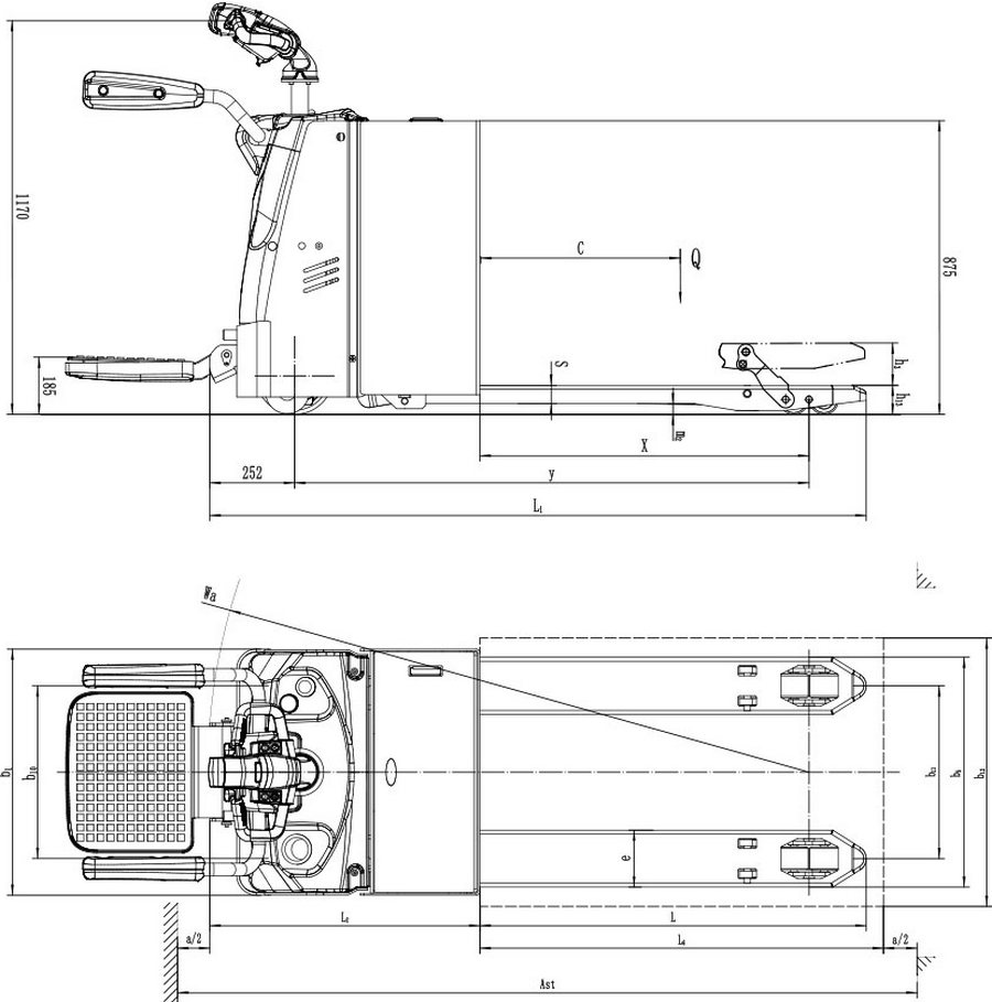 全電動(dòng)托盤搬運(yùn)車